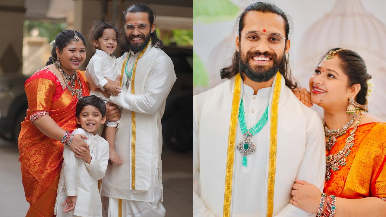 Actor vishwa : భార్య పిల్లలతో బిగ్ బాస్ ఫేమ్, నటుడు విశ్వ.. ఫొటోలు..