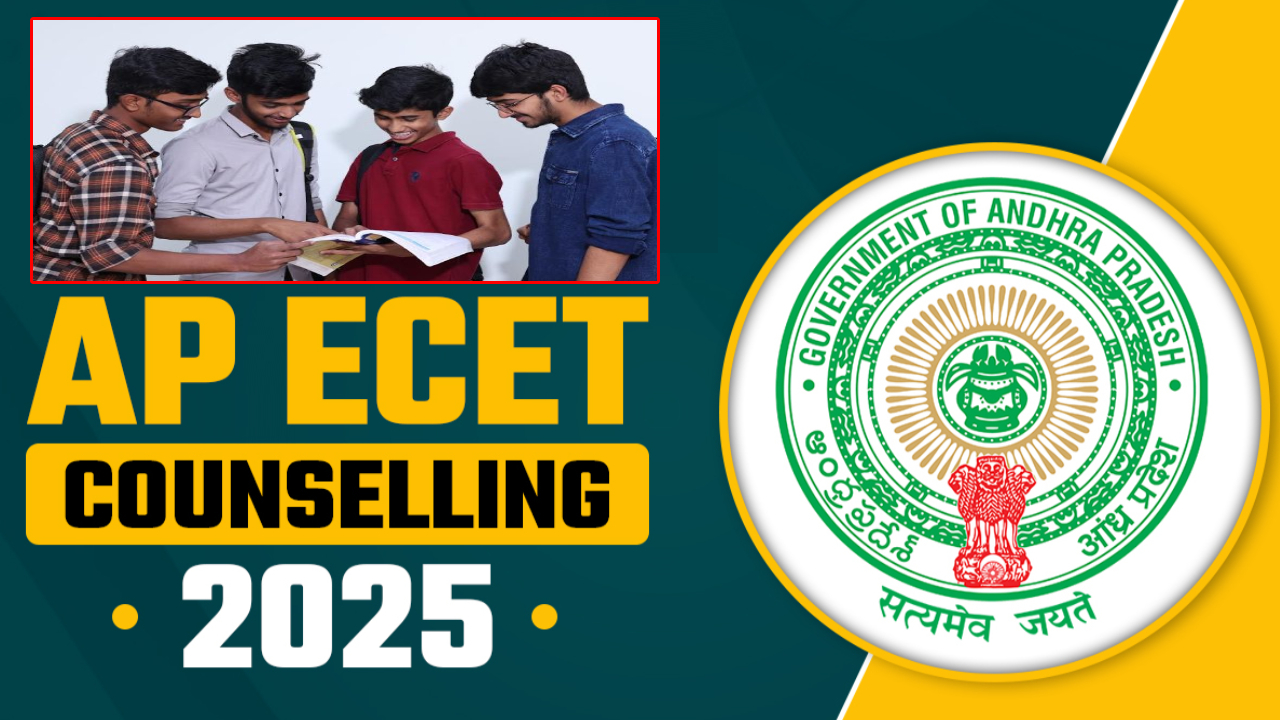 AP ECET 2025 Counselling: ఏపీ ఈసెట్ కౌన్సెలింగ్ అప్డేట్.. ఫైనల్ ఫేజ్ రిజిస్ట్రేషన్లు, ముఖ్య తేదీలు, పూర్తి వివరాలు AP ECET 2025 Counselling: ఏపీ ఈసెట్ కౌన్సెలింగ్ అప్డేట్.. ఫైనల్ ఫేజ్ రిజిస్ట్రేషన్లు, ముఖ్య తేదీలు, పూర్తి వివరాలు