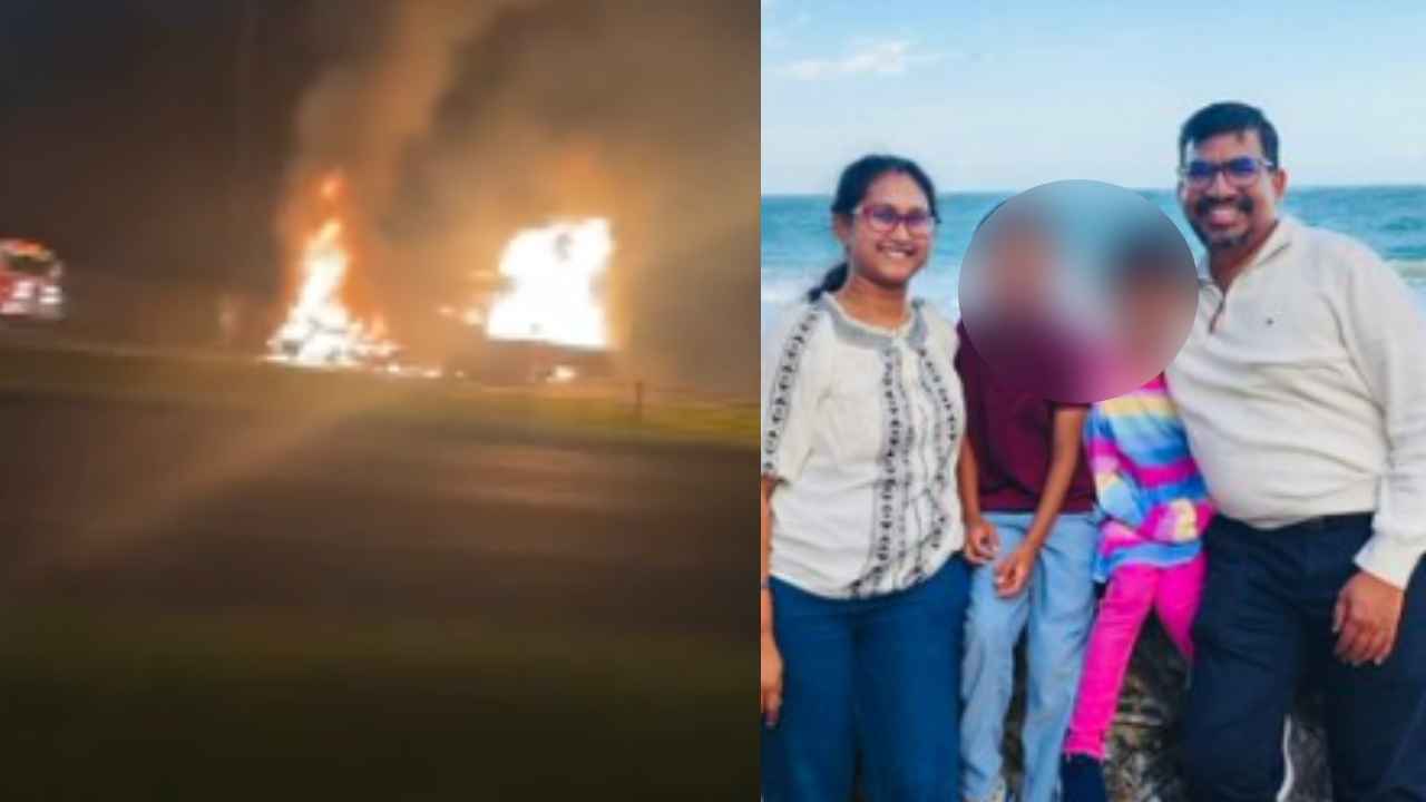 Burnt Alive: అమెరికాలో ఘోరం.. హైదరాబాద్ కుటుంబం సజీవ దహనం.. మృతుల్లో ఇద్దరు పిల్లలు Burnt Alive: అమెరికాలో ఘోరం.. హైదరాబాద్ కుటుంబం సజీవ దహనం.. మృతుల్లో ఇద్దరు పిల్లలు