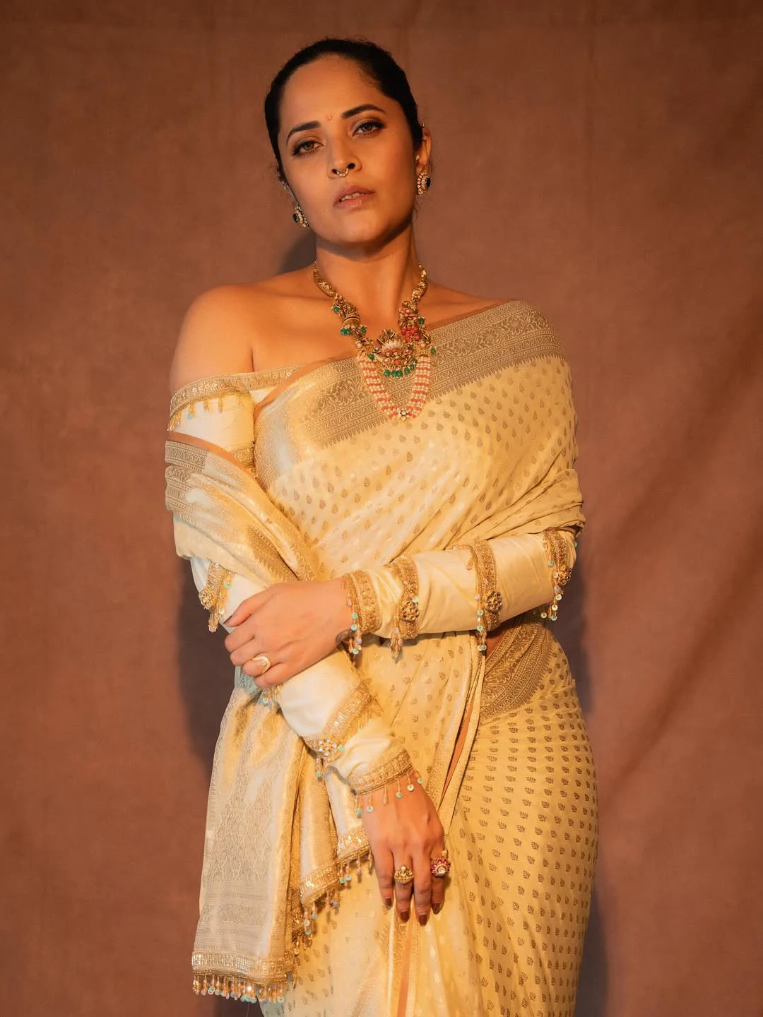 Anasuya Bharadwaj Traditional Looks