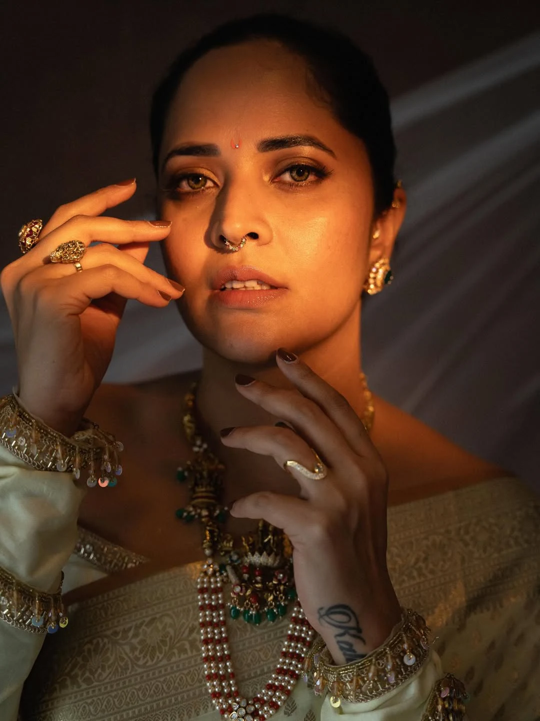 Anasuya Bharadwaj Traditional Looks