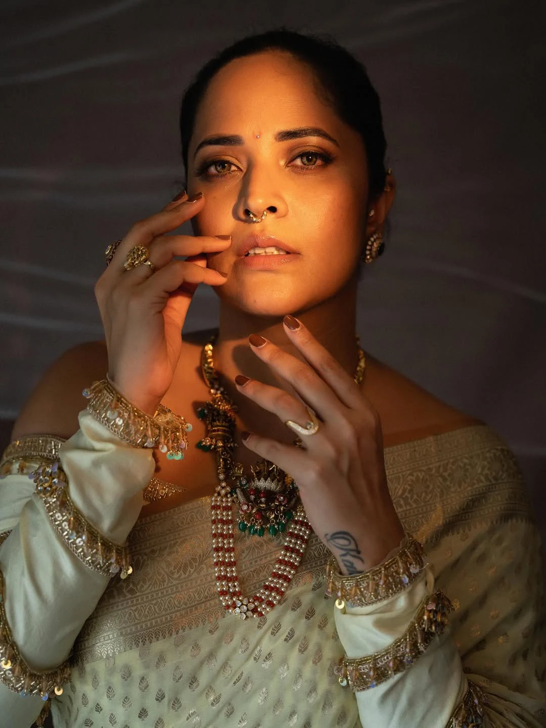 Anasuya Bharadwaj Traditional Looks