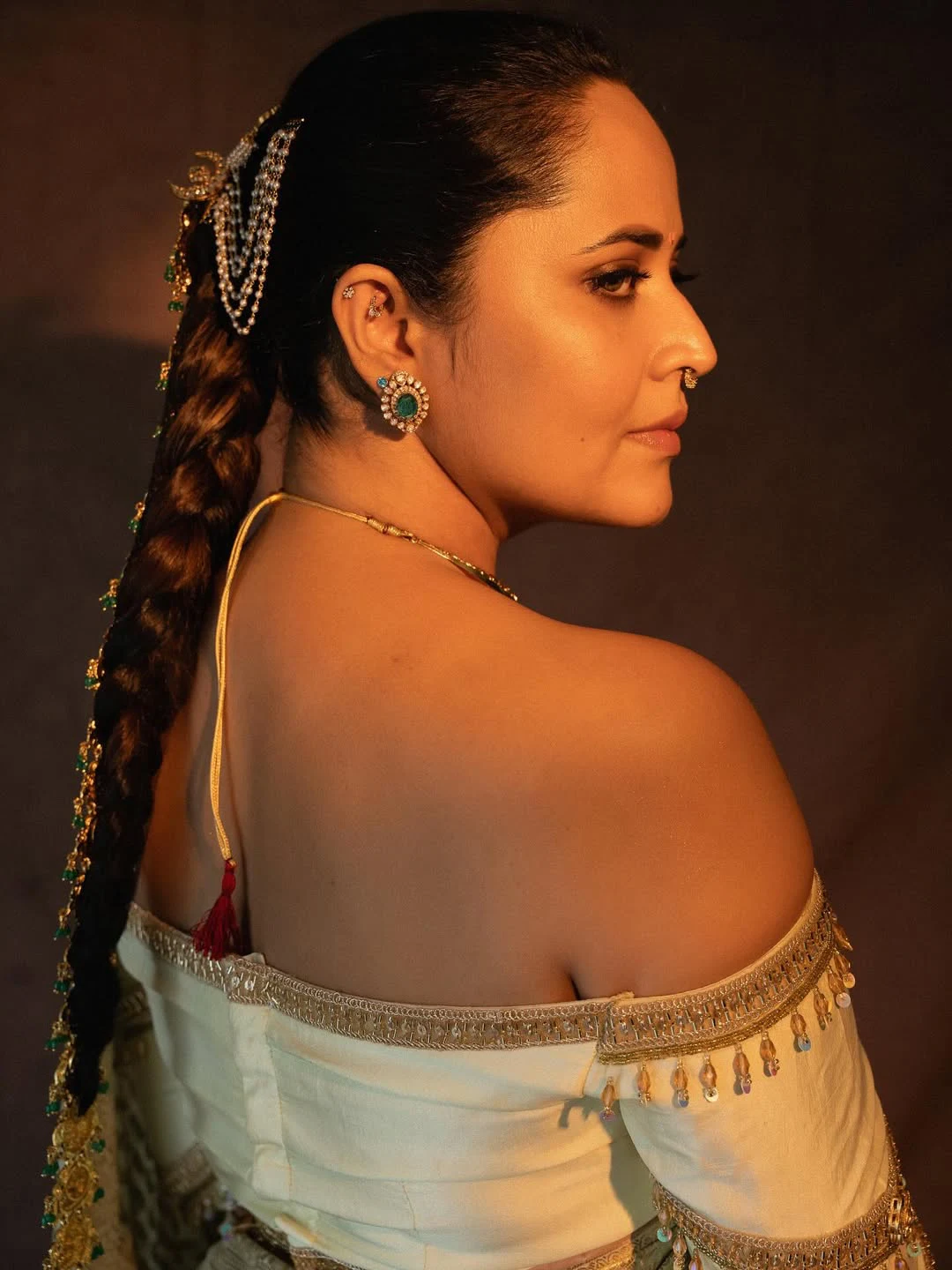 Anasuya Bharadwaj Traditional Looks
