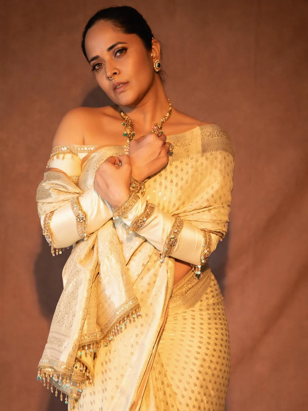 Anasuya Bharadwaj Traditional Looks