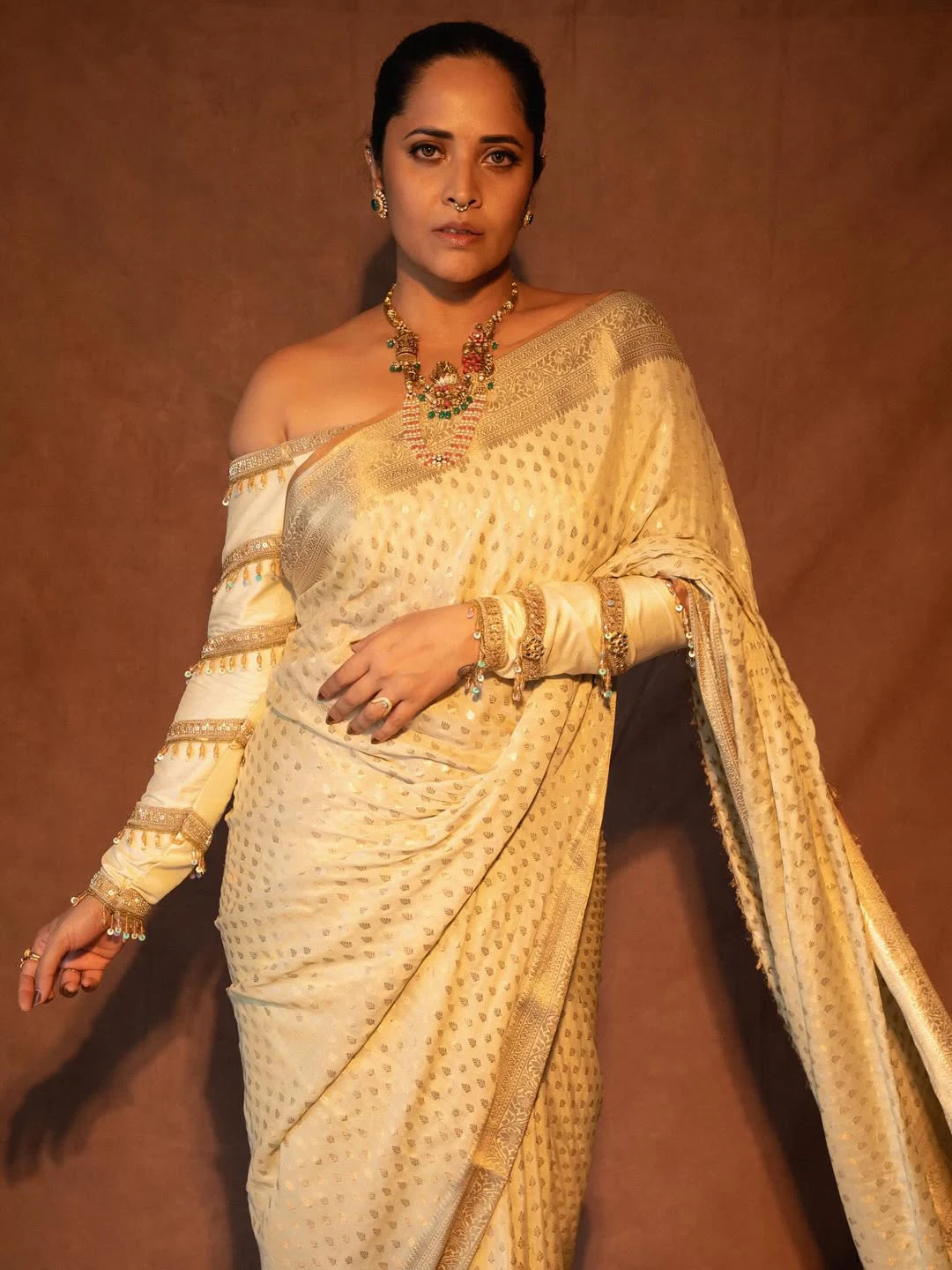 Anasuya Bharadwaj Traditional Looks