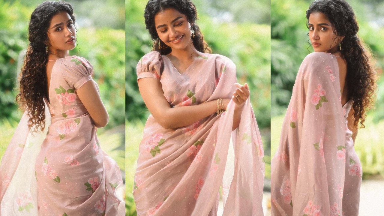 Anupama Parameswaran : ఎన్నాళ్లకెన్నాళ్లకు.. చీరకట్టులో అనుపమ పరమేశ్వరన్.. ఫొటోలు..