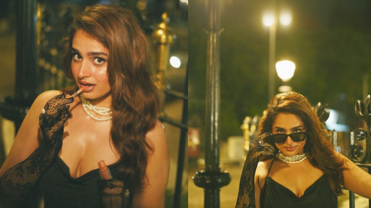 Ayesha Khan : బ్లాక్ డ్రెస్ లో అదరగొడుతున్న అయేషా ఖాన్..