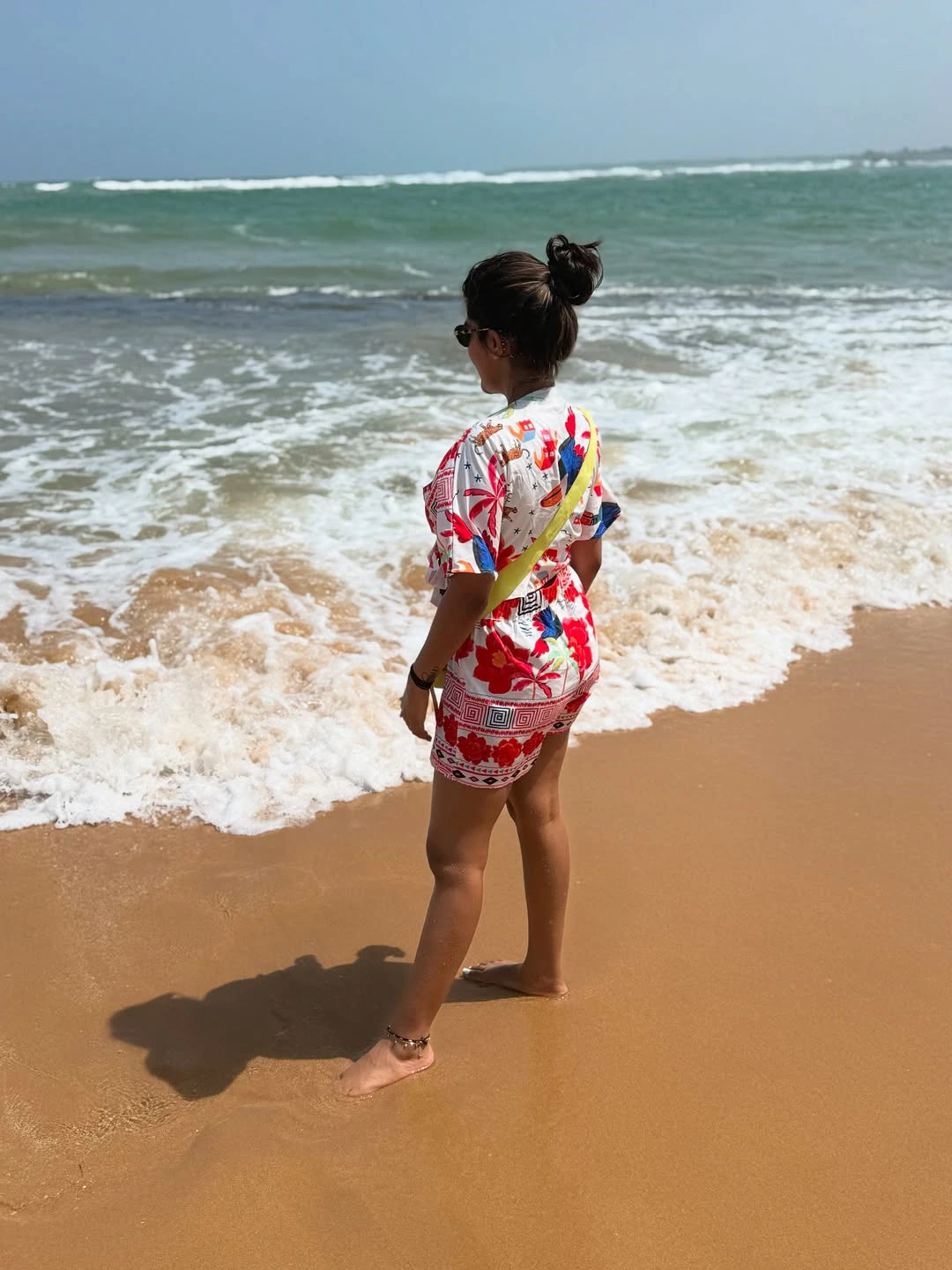 Supritha Enjoying in Beach