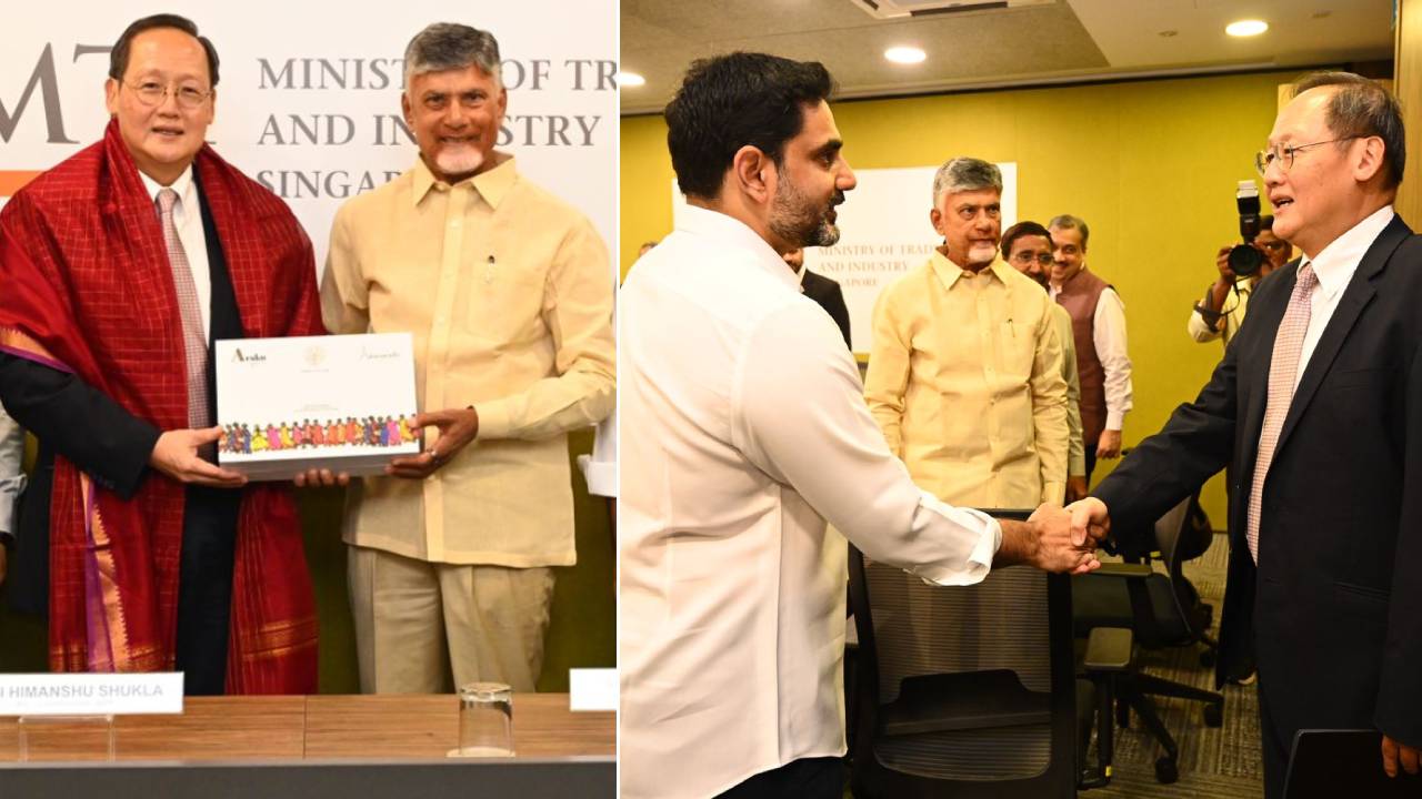 సీఎం చంద్రబాబు సింగపూర్ టూర్.. మంత్రి టాన్ సీ లెంగ్తో భేటీ.. రికార్డులు సరిచేసేందుకే వచ్చా.. సీఎం చంద్రబాబు సింగపూర్ టూర్.. మంత్రి టాన్ సీ లెంగ్తో భేటీ.. రికార్డులు సరిచేసేందుకే వచ్చా..
