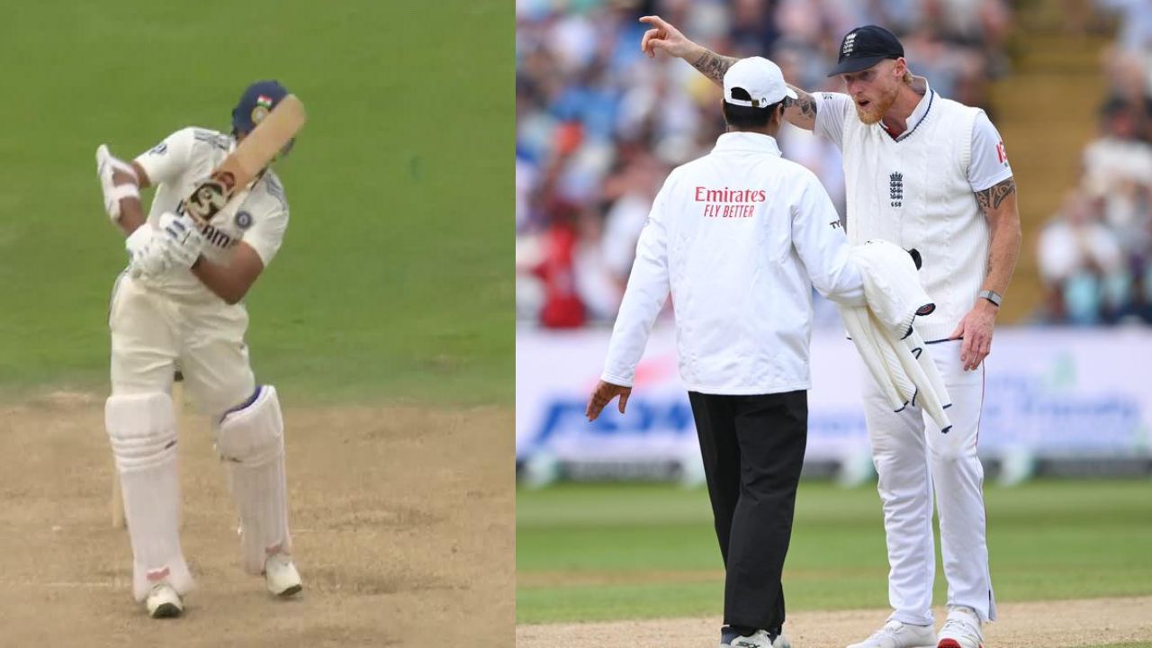 ENG vs IND : రెండో టెస్టులో వివాదం.. రివ్యూ కోరిన యశస్వి జైస్వాల్.. అంపైర్తో గొడవకు దిగిన బెన్ స్టోక్స్.. వీడియో ENG vs IND : రెండో టెస్టులో వివాదం.. రివ్యూ కోరిన యశస్వి జైస్వాల్.. అంపైర్తో గొడవకు దిగిన బెన్ స్టోక్స్.. వీడియో