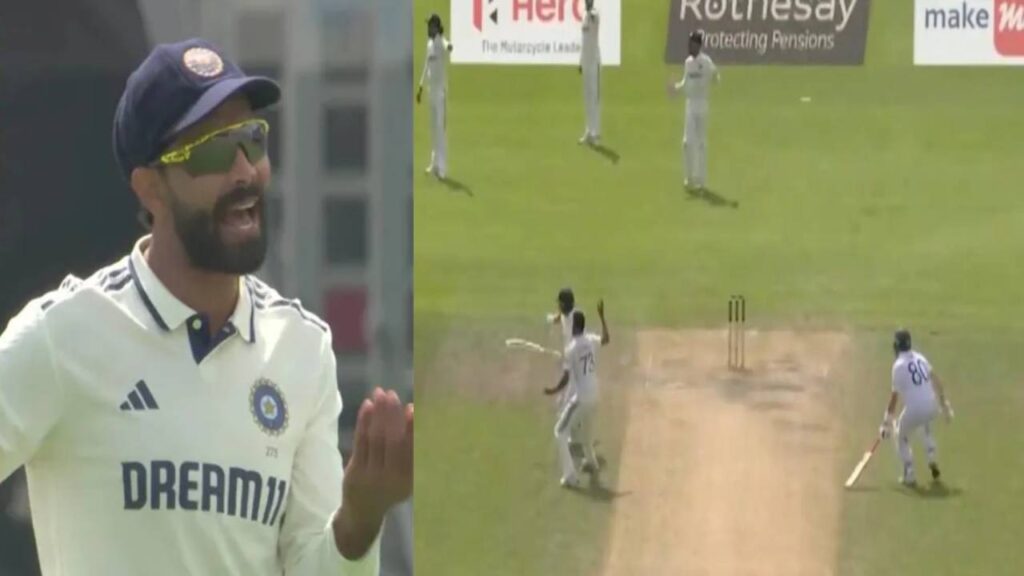 ENG vs IND 4th test Ravindra Jadeja fires on Anshul Kamboj As Fielding Blunder