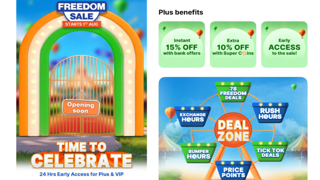Flipkart Freedom Sale 2025