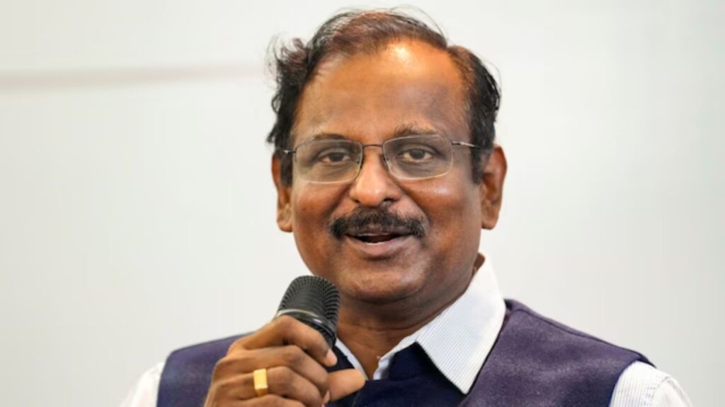 ISRO chief V Narayanan