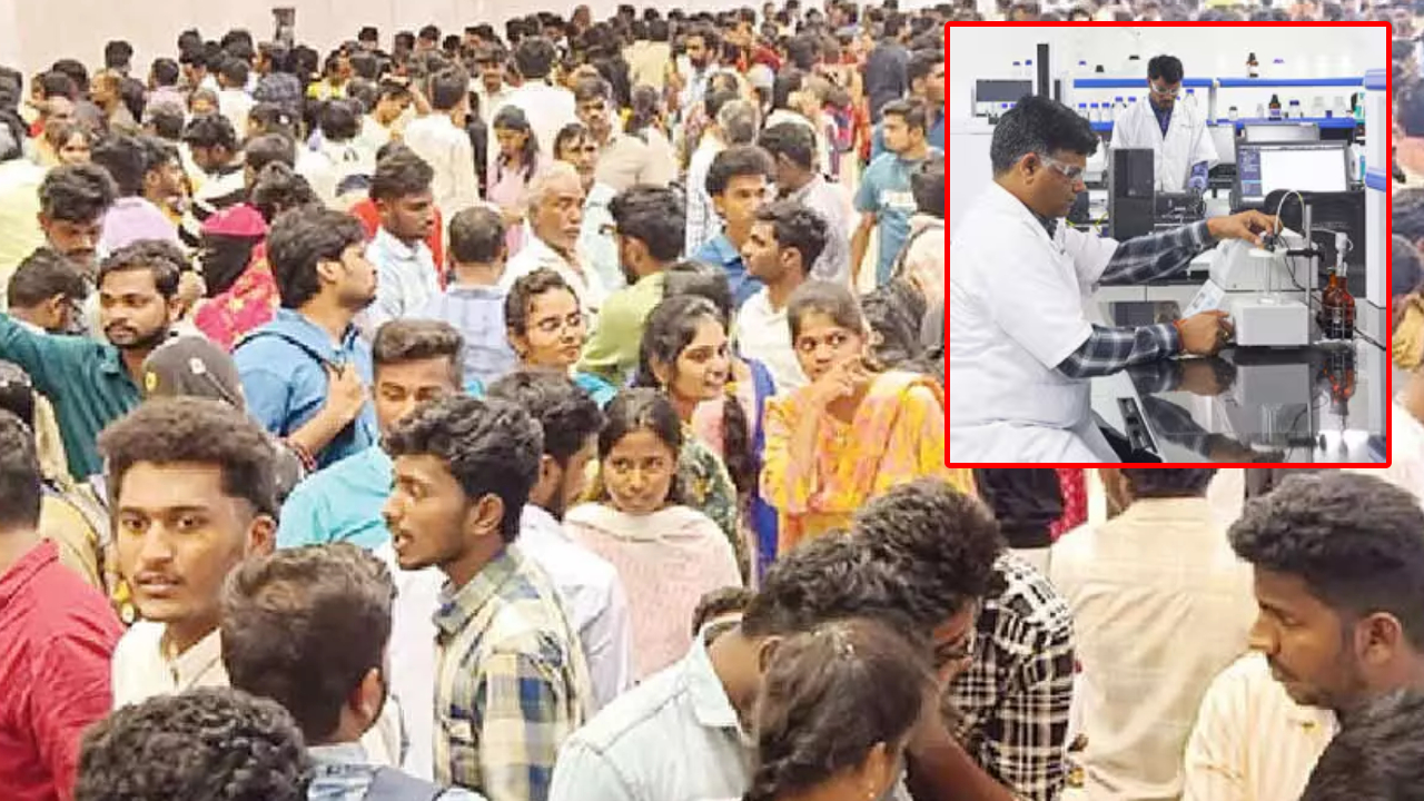 Job Mela: నిరుద్యోగులకు గుడ్ న్యూస్.. ఎంఎస్ఎన్ లాబరేటరీస్ లో ఉద్యోగాలు, రూ.1.8 లక్షల జీతం.. అర్హత, పూర్తి వివరాలు ఇవే Job Mela: నిరుద్యోగులకు గుడ్ న్యూస్.. ఎంఎస్ఎన్ లాబరేటరీస్ లో ఉద్యోగాలు, రూ.1.8 లక్షల జీతం.. అర్హత, పూర్తి వివరాలు ఇవే