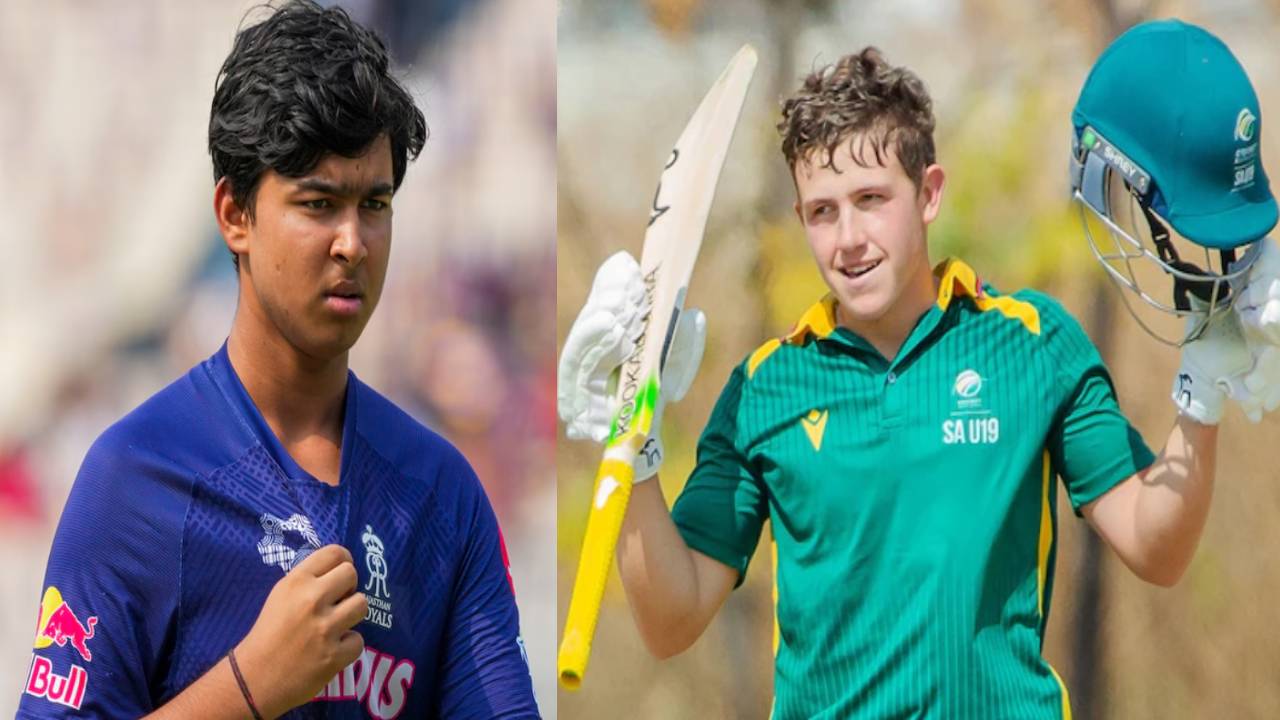Jorich van Schalkwyk : వైభవ్ సూర్యవంశీవి మాటలే.. చేతల్లో చూపించిన దక్షిణాఫ్రికా చిచ్చరపిడుగు.. వామ్మో ఏమా కొట్టుడు సామీ.. Jorich van Schalkwyk : వైభవ్ సూర్యవంశీవి మాటలే.. చేతల్లో చూపించిన దక్షిణాఫ్రికా చిచ్చరపిడుగు.. వామ్మో ఏమా కొట్టుడు సామీ..