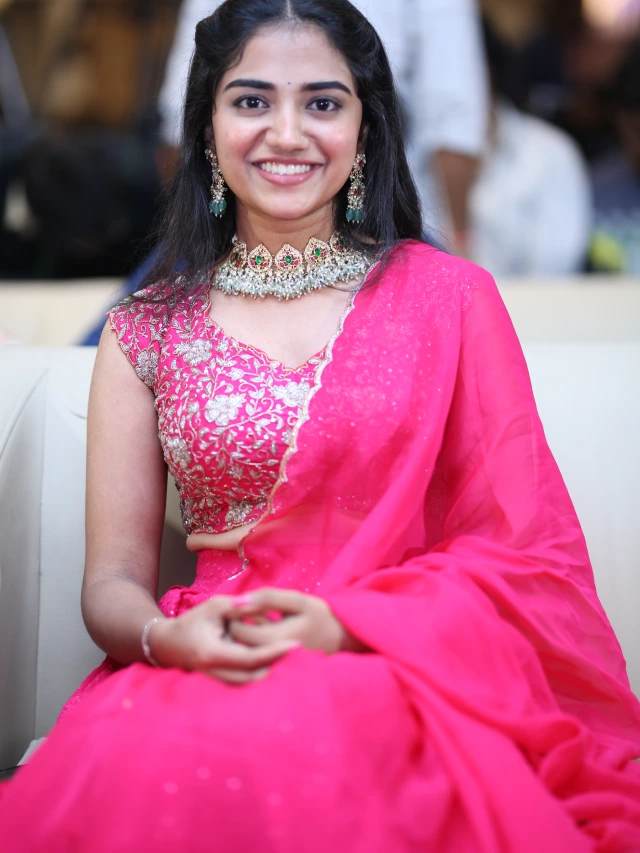 Malavika Manoj Shines in Oh Bhama Ayyo Rama Pre Release Event