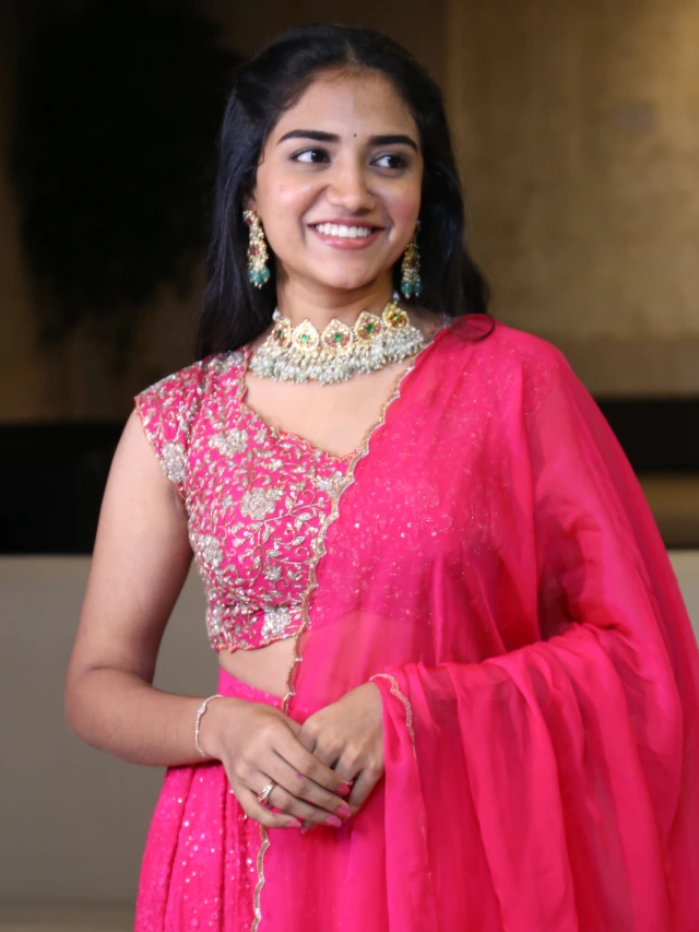 Malavika Manoj Shines in Oh Bhama Ayyo Rama Pre Release Event