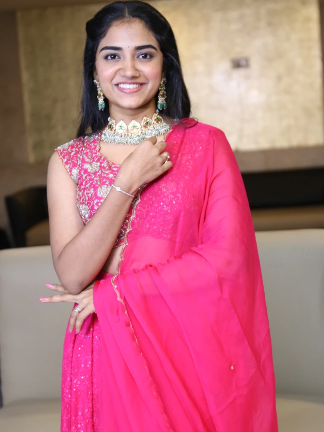Malavika Manoj Shines in Oh Bhama Ayyo Rama Pre Release Event
