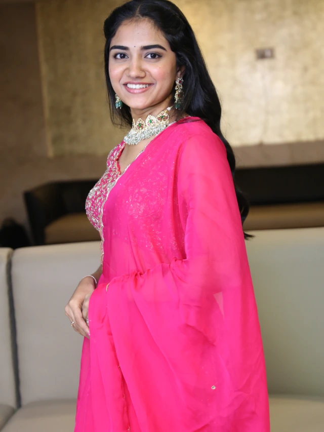Malavika Manoj Shines in Oh Bhama Ayyo Rama Pre Release Event