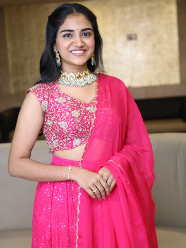 Malavika Manoj Shines in Oh Bhama Ayyo Rama Pre Release Event
