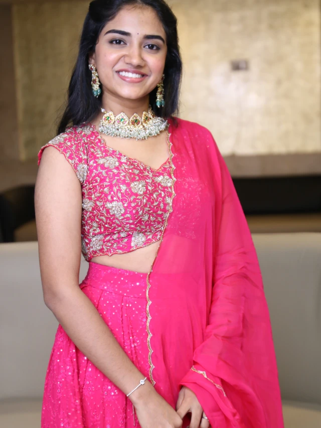 Malavika Manoj Shines in Oh Bhama Ayyo Rama Pre Release Event