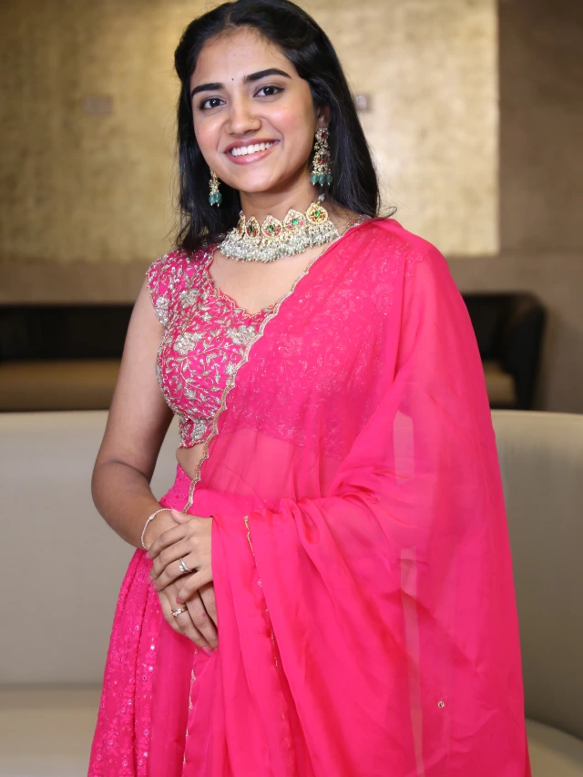 Malavika Manoj Shines in Oh Bhama Ayyo Rama Pre Release Event
