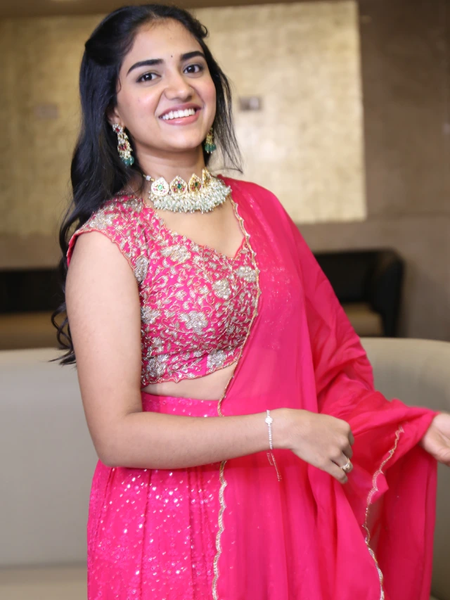 Malavika Manoj Shines in Oh Bhama Ayyo Rama Pre Release Event