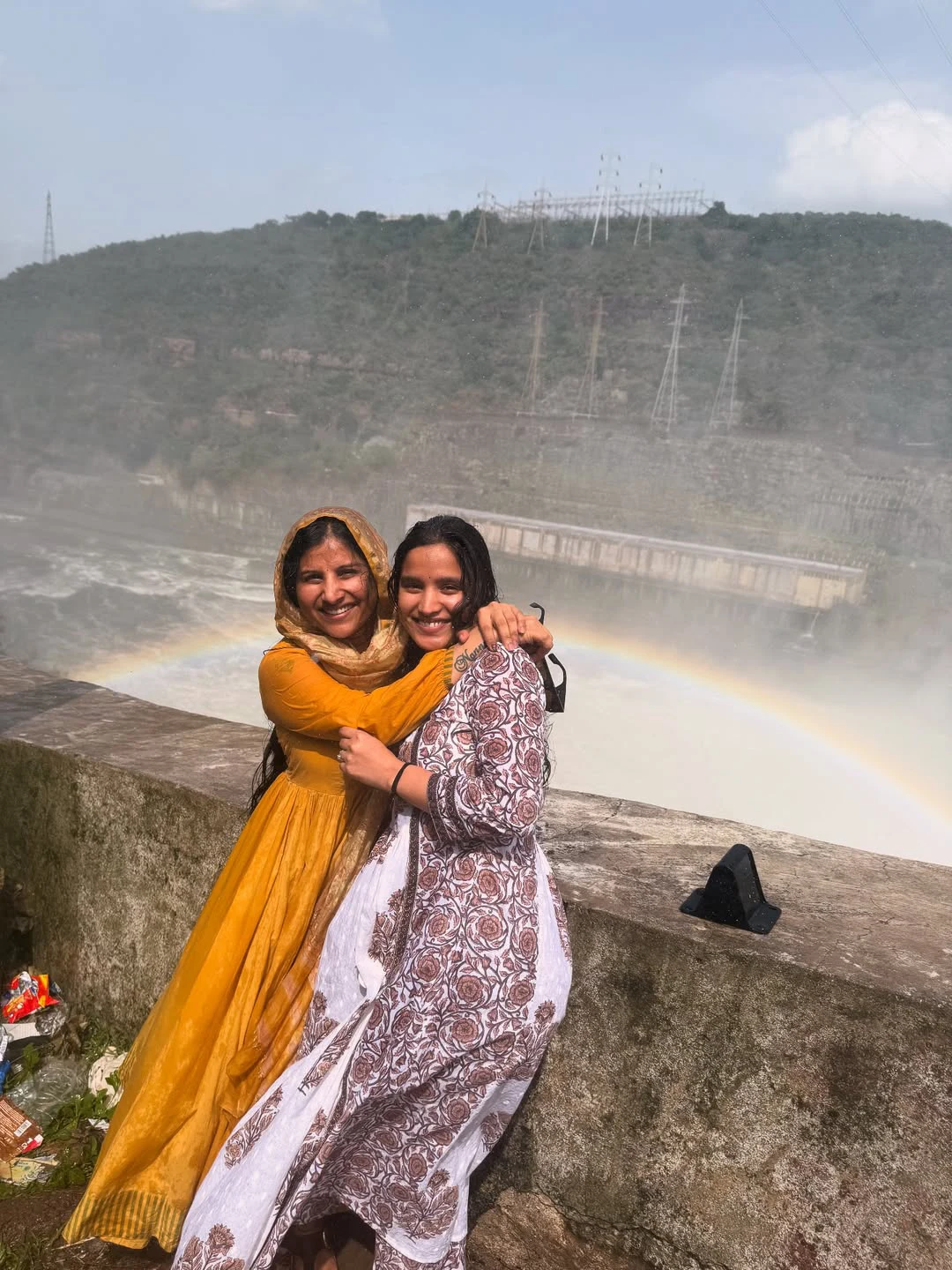 Singer Mangli Went to Srisailam with Family
