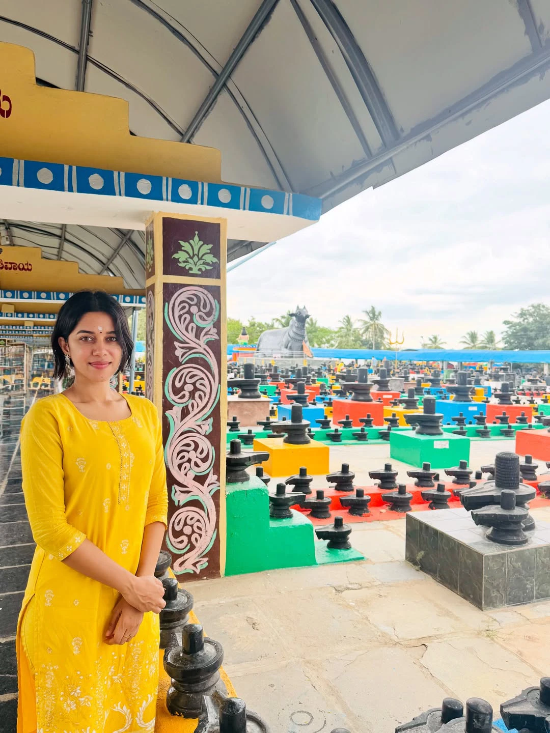 Mirnalini Ravi Visits Kotilingeswara Temple