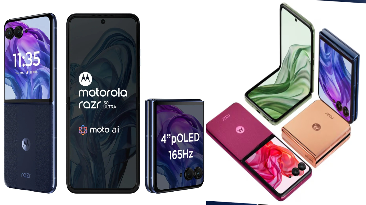 Motorola Razr 50 Ultra : ఫోల్డబుల్ ఫోన్ కావాలా? ఫ్లిప్కార్ట్లో మోటోరోలా రెజర్ 50 అల్ట్రాపై కిర్రాక్ డిస్కౌంట్.. డోంట్ మిస్..! Motorola Razr 50 Ultra : ఫోల్డబుల్ ఫోన్ కావాలా? ఫ్లిప్కార్ట్లో మోటోరోలా రెజర్ 50 అల్ట్రాపై కిర్రాక్ డిస్కౌంట్.. డోంట్ మిస్..!