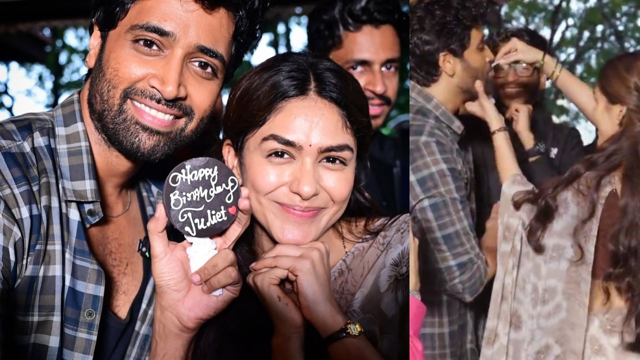 Mrunal Thakur : ‘డెకాయిట్’ సెట్ లో.. మృణాల్ ఠాకూర్ బర్త్ డే సెలబ్రేషన్స్..