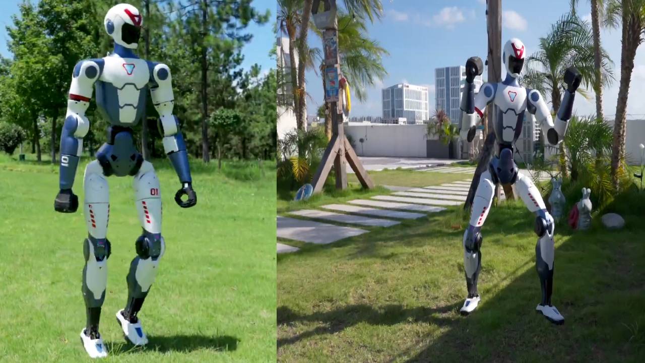 Humanoid Robot Video: రోబో జస్ట్ రూ.5 లక్షలే.. ఇది చేసే పనులు మాత్రం.. Humanoid Robot Video: రోబో జస్ట్ రూ.5 లక్షలే.. ఇది చేసే పనులు మాత్రం..