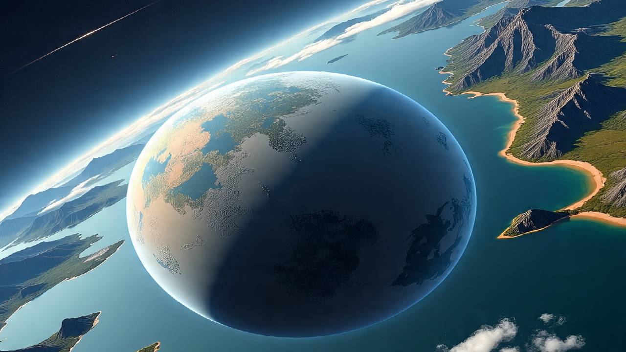 Water Rich Super Earth: విశ్వంలో మరో భూమిని కనుగొన్న శాస్త్రవేత్తలు.. మన భూమి కంటే 2 రెట్ల సైజు.. ఫుల్లు వాటర్ Water Rich Super Earth: విశ్వంలో మరో భూమిని కనుగొన్న శాస్త్రవేత్తలు.. మన భూమి కంటే 2 రెట్ల సైజు.. ఫుల్లు వాటర్