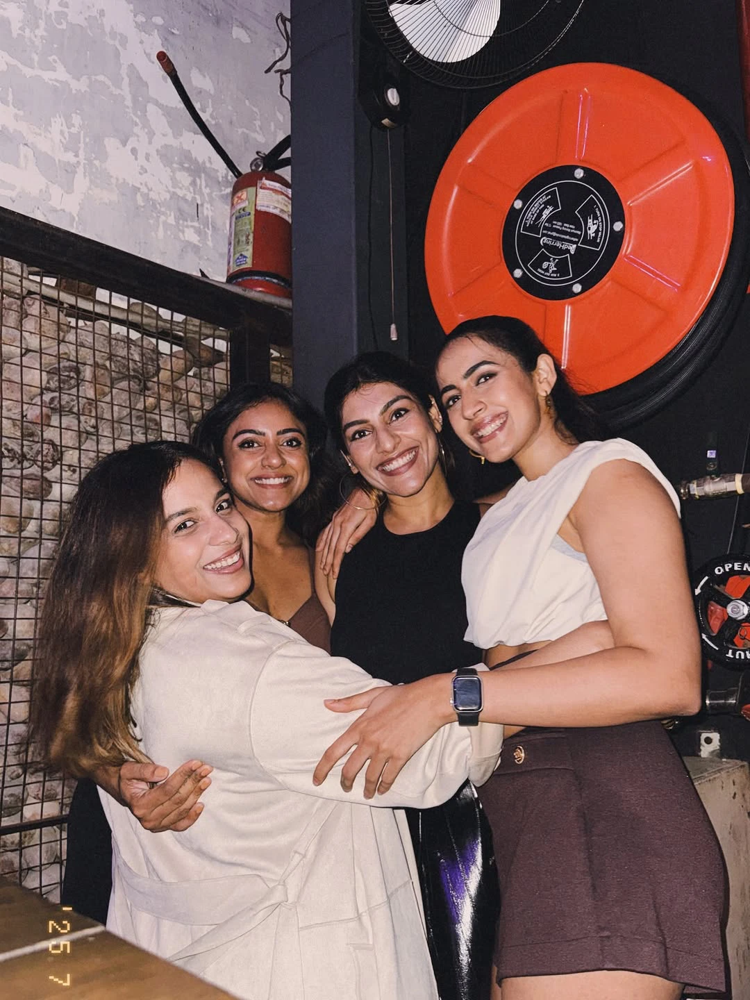 Niharika Konidela Vithika Sheru Enjoying with Friends