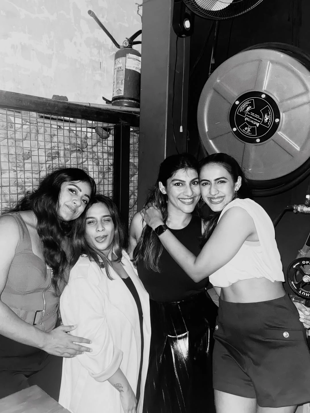 Niharika Konidela Vithika Sheru Enjoying with Friends