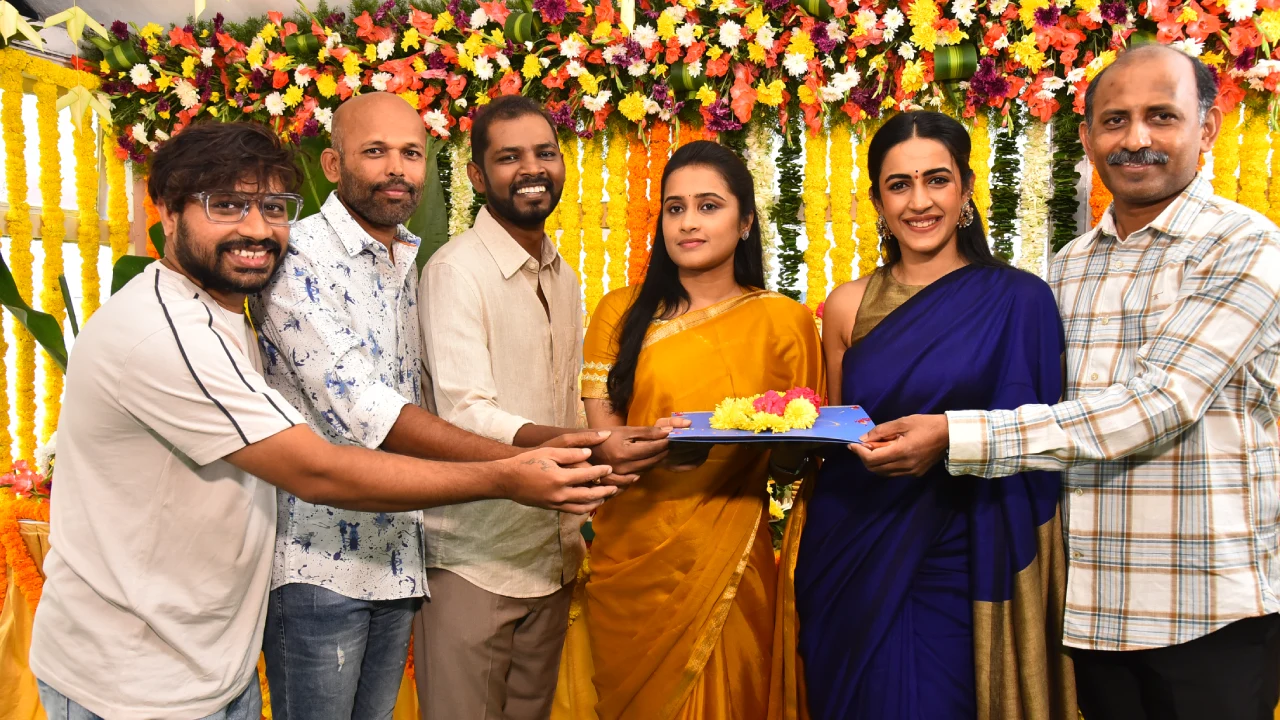 Niharika New Movie Opening as Producer with Sangeeth Shobhan Nayan Sarika