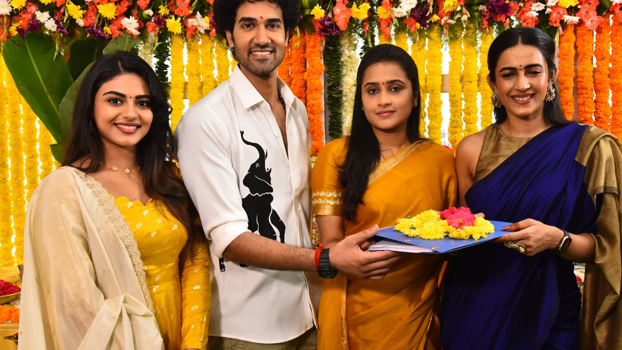 Niharika New Movie Opening as Producer with Sangeeth Shobhan Nayan Sarika