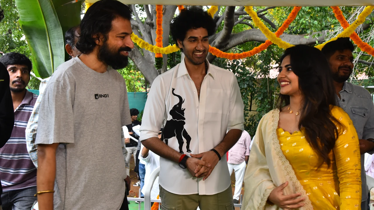 Niharika New Movie Opening as Producer with Sangeeth Shobhan Nayan Sarika
