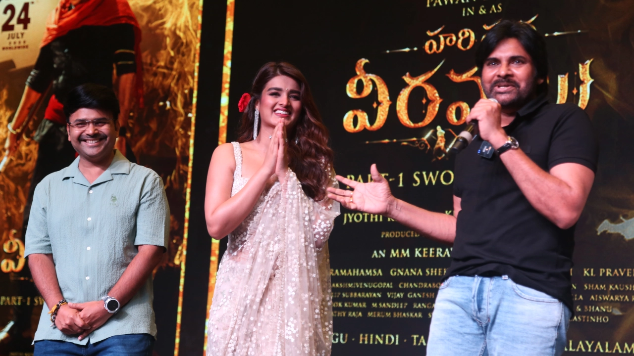 Pawan Kalyan Hari Hara Veeramallu Movie Press Meet
