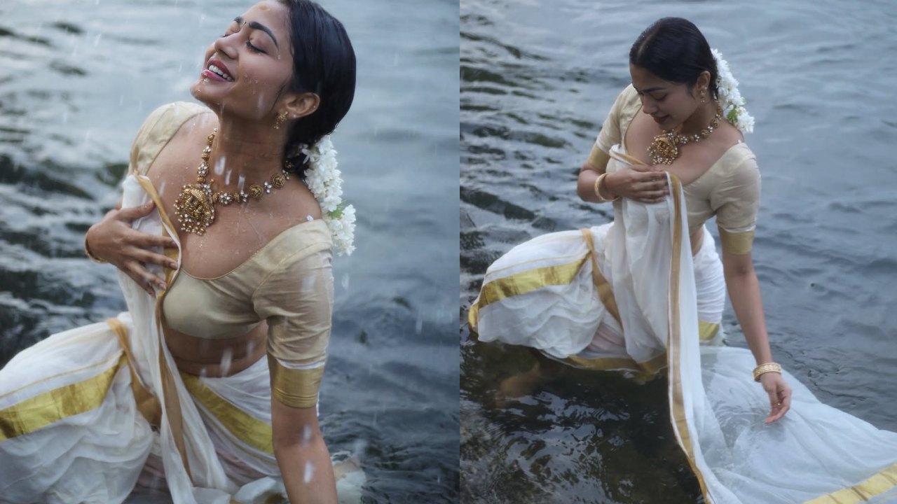 Payal Radhakrishna : నదిలో తడుస్తూ.. పాయల్ రాధాకృష్ణ పరువాలు..