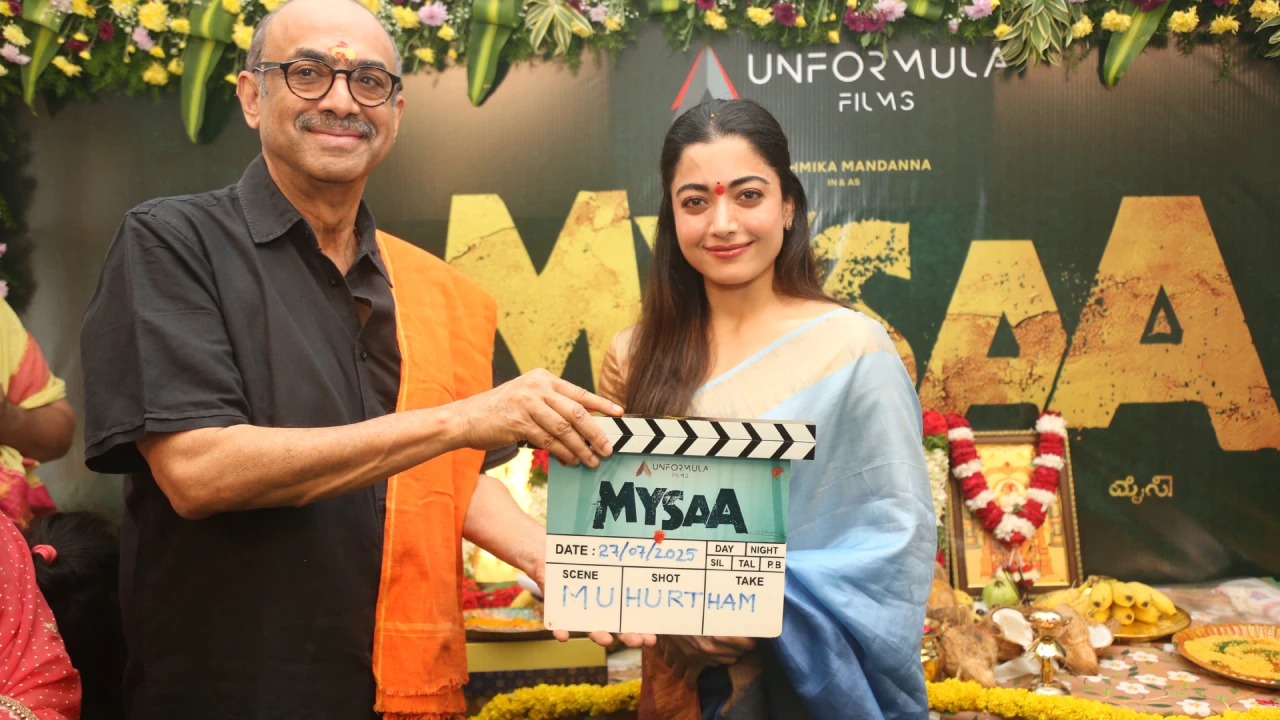 Rashmika Mandanna New Movie Mysaa Opening Ceremony