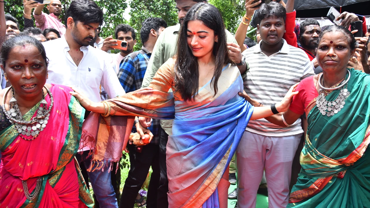 Rashmika Mandanna New Movie Mysaa Opening Ceremony