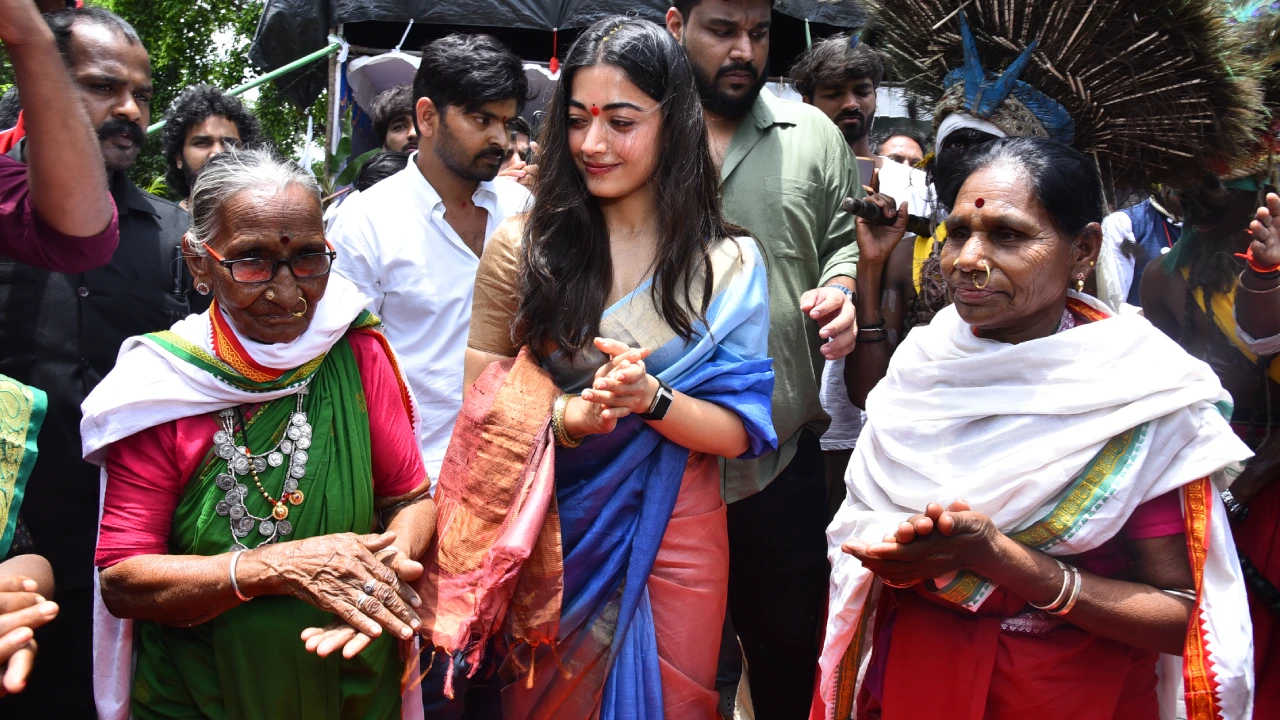Rashmika Mandanna New Movie Mysaa Opening Ceremony