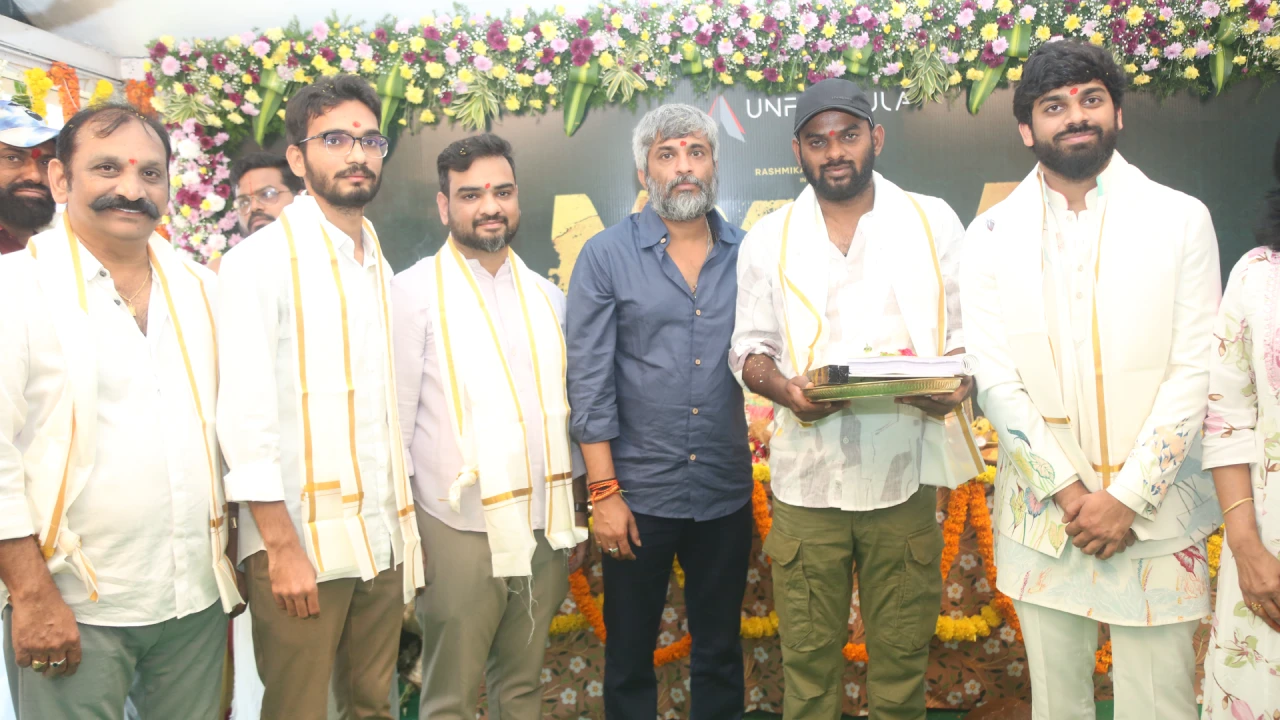 Rashmika Mandanna New Movie Mysaa Opening Ceremony