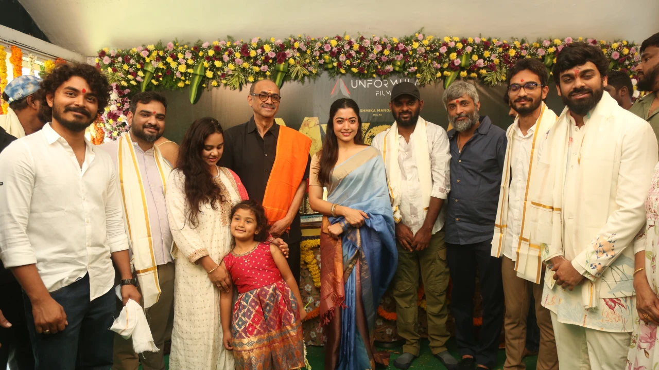 Rashmika Mandanna New Movie Mysaa Opening Ceremony