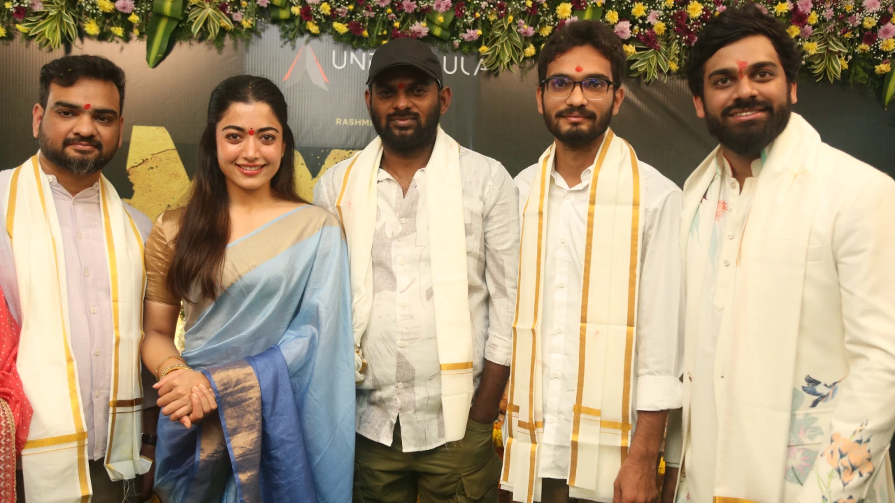 Rashmika Mandanna New Movie Mysaa Opening Ceremony