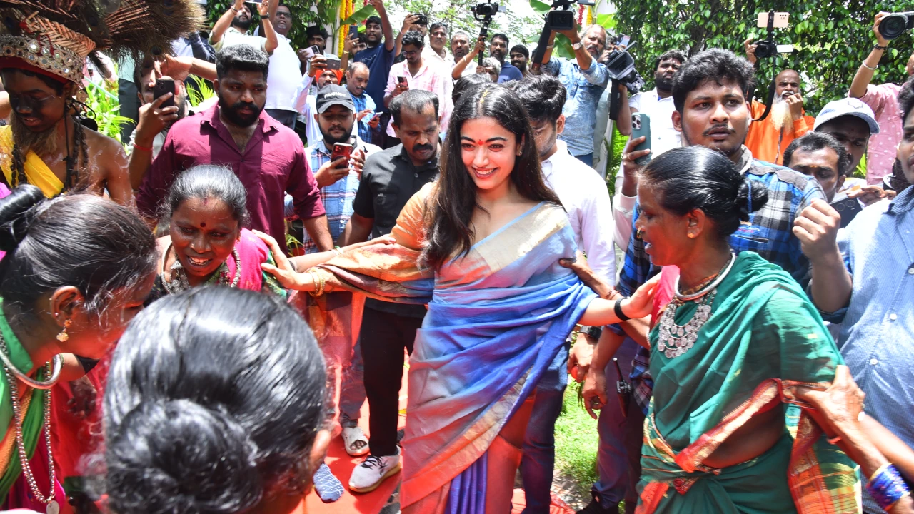 Rashmika Mandanna New Movie Mysaa Opening Ceremony
