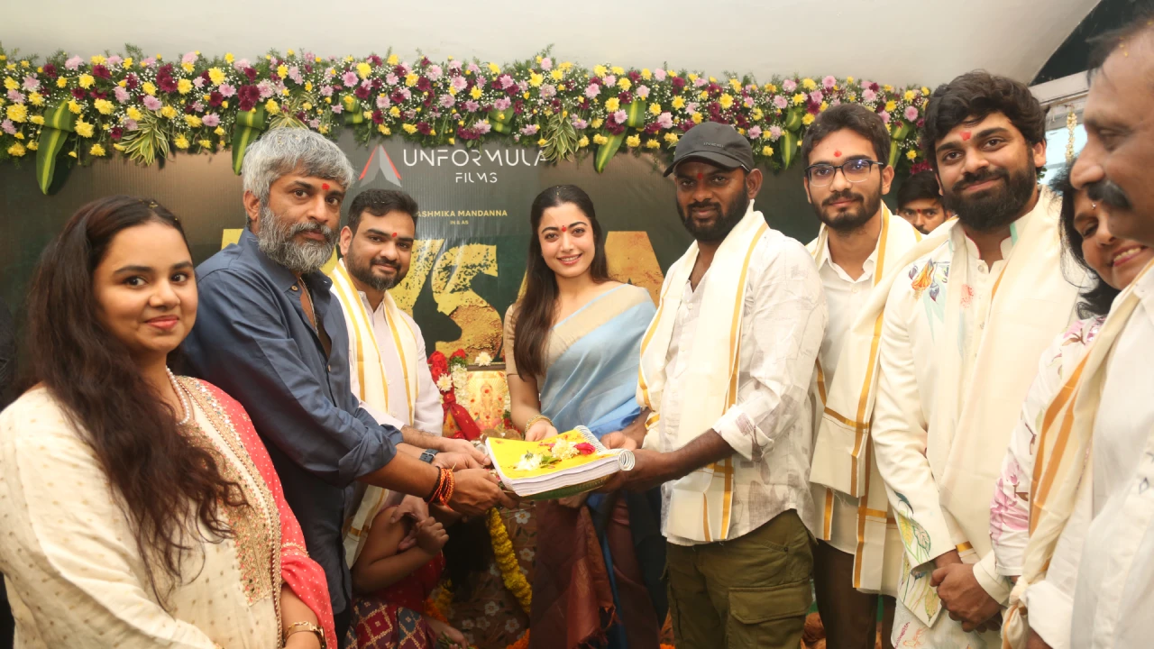 Rashmika Mandanna New Movie Mysaa Opening Ceremony