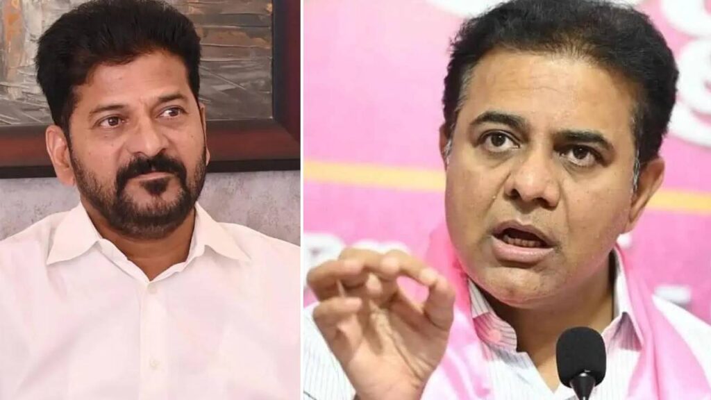 Revanth Reddy and KTR