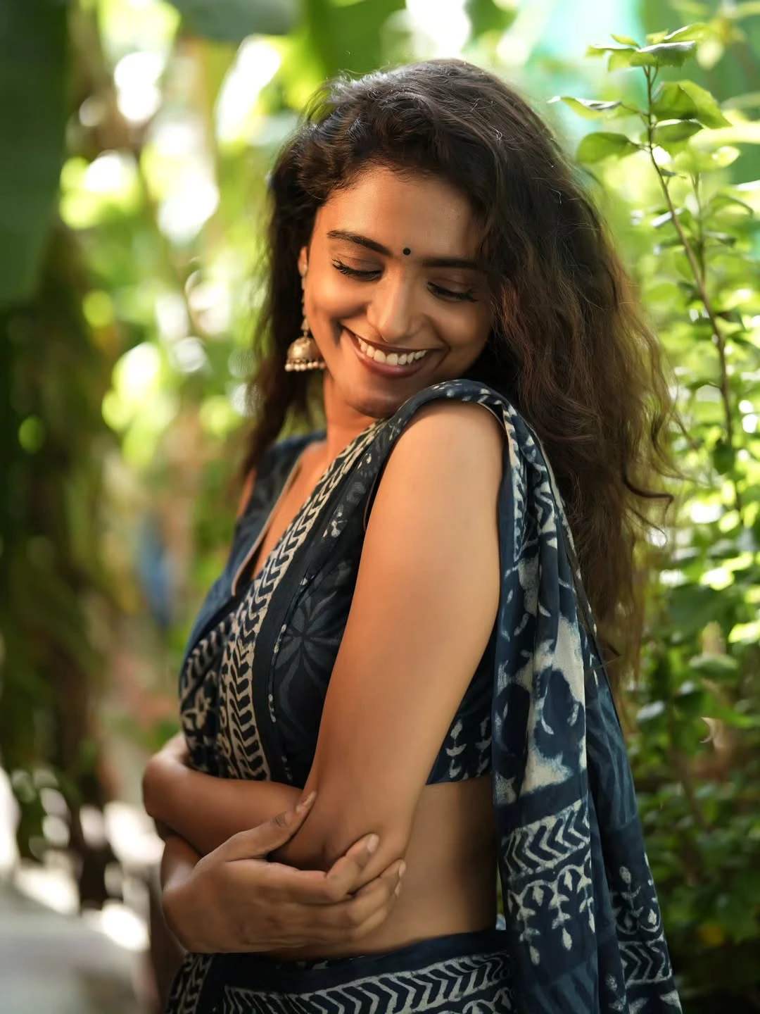 Roopa Koduvayur Cute Photos in Saree